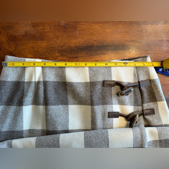 *New* Pendleton Women’s Plaid Short Wool Skirt - Picture 6 of 7